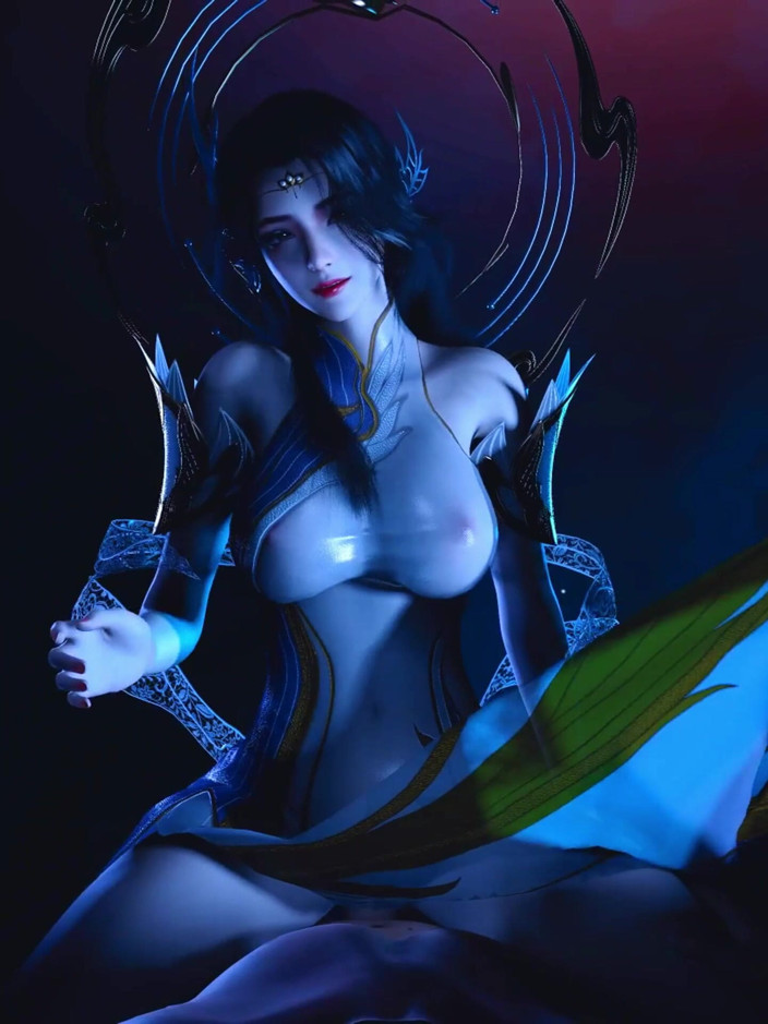 X Hentai: Dea del pixel realm: curve unchained - 3D Animation Hentai