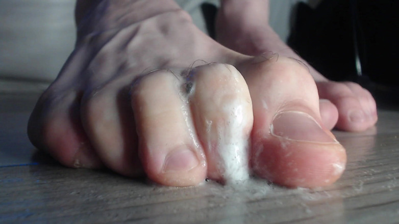 Hunky time: 直鸡巴-射精脚