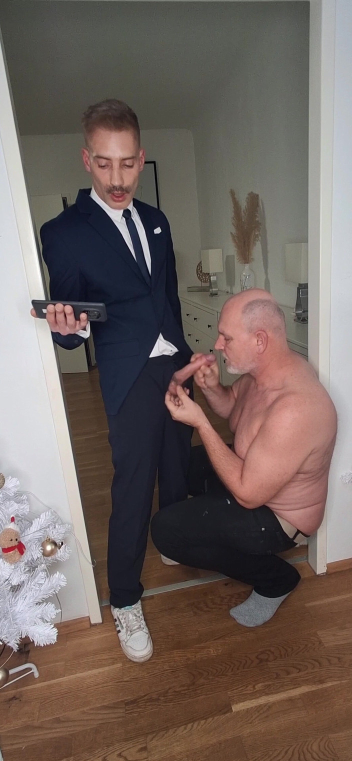 Vero Thomas: 精液を食べる老人、私の精液が大好き