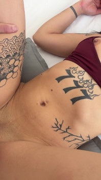 Spit on Her Pussy and Dance on My Dick - FFM Threesome - Hardcore Action in Doggy Style and Missionary in POV