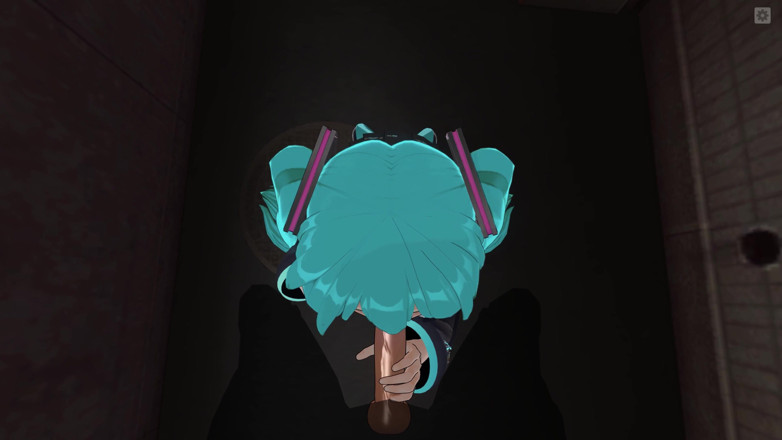 H3DC: 3D hentai POV Hatsune Miku chupa seu pau com força...