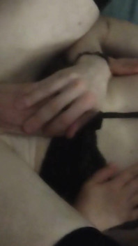 Stepsister Fucks Sissy's Ass with Her Tongue and Cums in Her Pussy with a Powerful, Wet and Deep Rimming