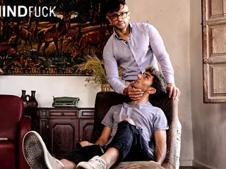 Shock therapy from a muscle daddy to a young twink