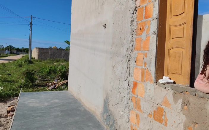 MARCIO BAIANO: Pareja atrapada teniendo sexo en el sitio de construcción