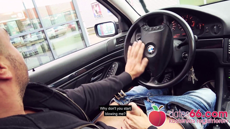 Dates66: Une bite sexy se fait sucer au volant par Sidney...