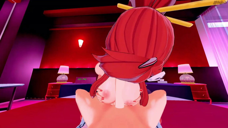 Hentai Smash: Yoko littner fa un servizietto con le tette pov e...