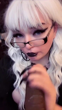 Goth Stepmommy BBC JOI