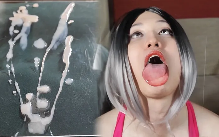 LolaCD: G028 Lola &amp; Haruko Cumshot on Acrylic
