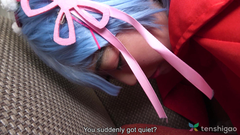 Tenshigao: Riho Machida Dalam Kostum Animenya Apabila Dia Melawat Kami Hari...