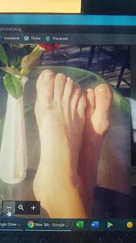 Vibrator in Ass Big Cock Pretty Sandals