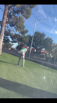 Got on the Green From About 160 Using My 5 Iron Though I Rather Have 8 Iron in My Mouth