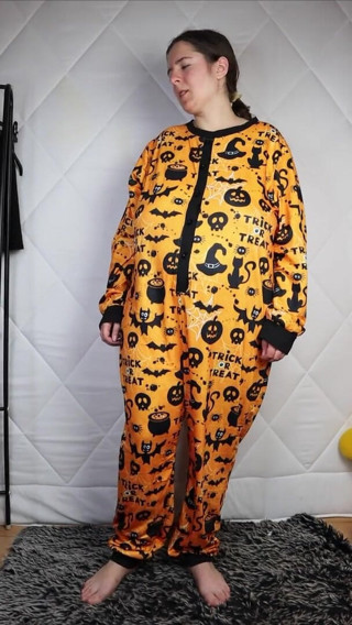 Lingerie Review: Pyjama halloween baru saya dari Shein