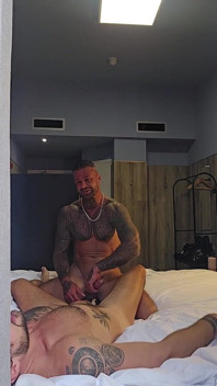 John North and Aiden Tyler Through the Window