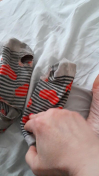 Old Tearing and Dirty Socks