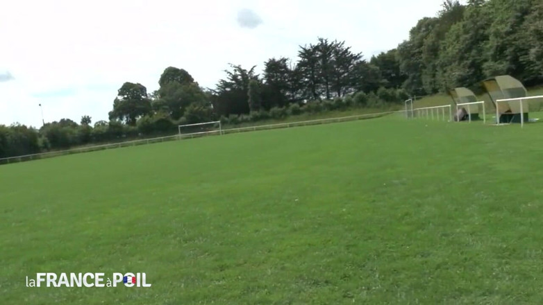 Rue Chaude: Soccer fan whore fucks stepfather and stepson