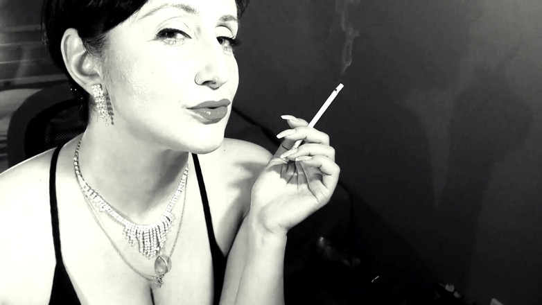 LegsOnHeels: Smoking tease in classy outfit