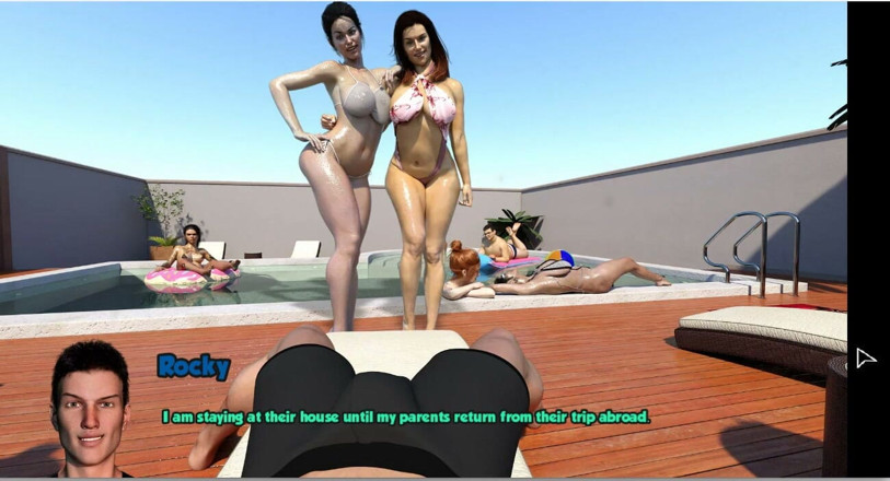 XXX Games Bunk: Kawasan 69 - Permainan - Main peranan - parti kolam