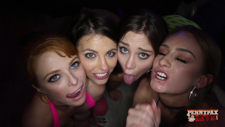 Penny Pax: 4 perempuan jalang - 1 zakar!