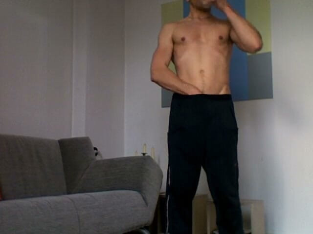 Benbinaked: Horny After Workout