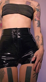 Latex Fetisch Shorts