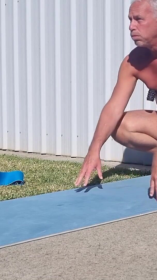 Naked Exercise (Kinky bi guy)