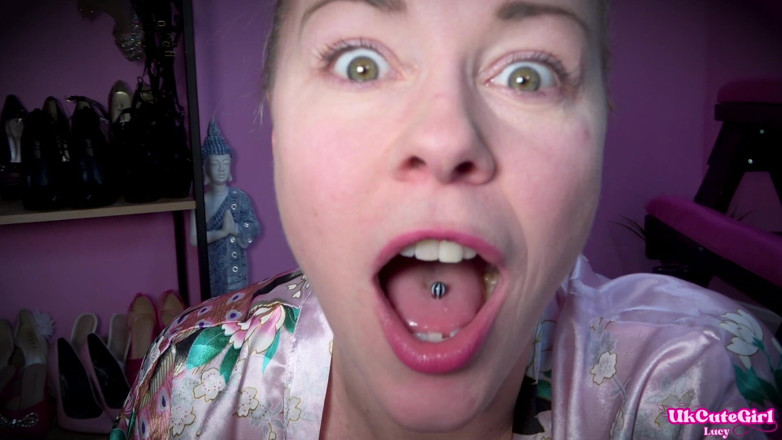 UKCuteGirl Lucy Lauren: Tiny Little Dentist Tastes Like Bacon Gobbled up by Giantess...