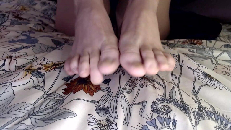 Abby Anna: Довгі пальці ніг фетиш без поля