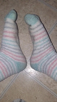 Fuzzy Sock Feet