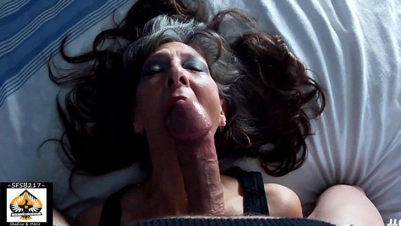Shadow And Marie: Sexy MILF Marie No Hands Just Mouth
