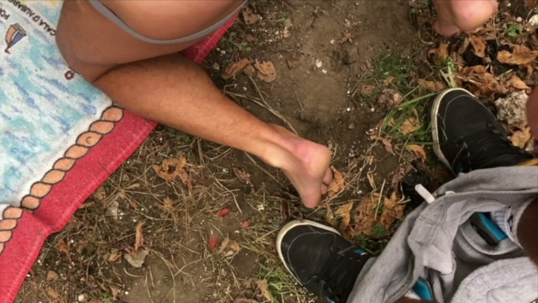 USED BAREBACK BY PORNSTARS HUGE COCK: Шлюха cremapiex на відкритому повітрі