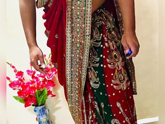 Indian Sissy Crossdresser Bambi in New Saree (Bambi studio)