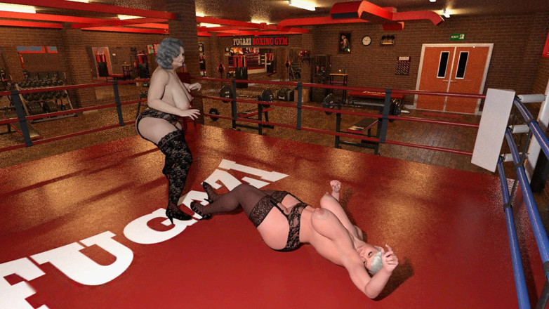 Mature Catfights and Sexfights: Club de combat de BBW matures n° 1