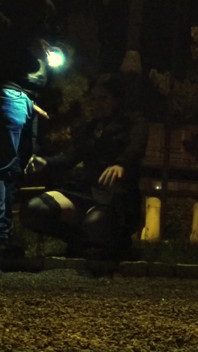 Sucking Cock by the Roadside on Rush Hour