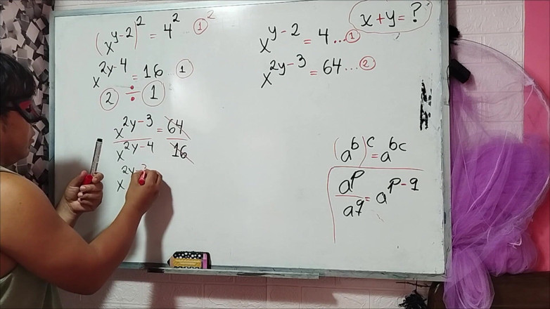 Rosaroja: 25 Algebra: Calculate X Sexual Mathematics