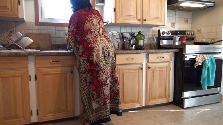 Souzan Halabi: 模拟口交射精射在旁遮普语 bhabi 的嘴里