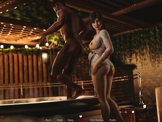 Porngame201: LISA #46a - 拜伦的热水浴缸 - 色情游戏，3d成人游戏，成人游戏，60fps