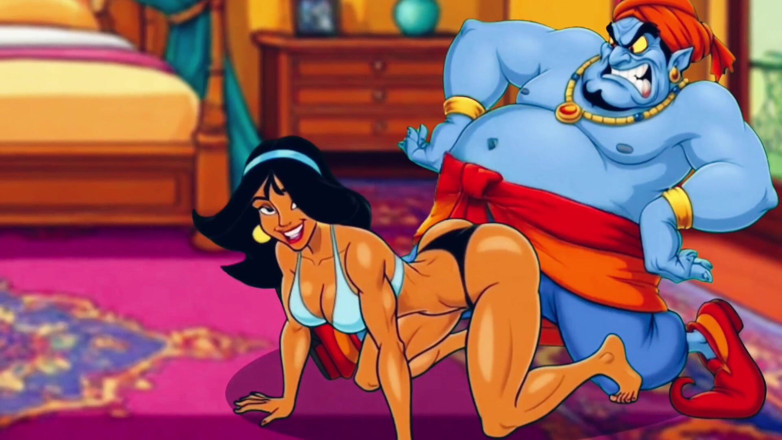 Octopussy Lovers Club: Sletterige prinses en een wellustige genie wrijven over een lamp
