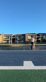 La preñada más dura de su vida después del juego de tenis