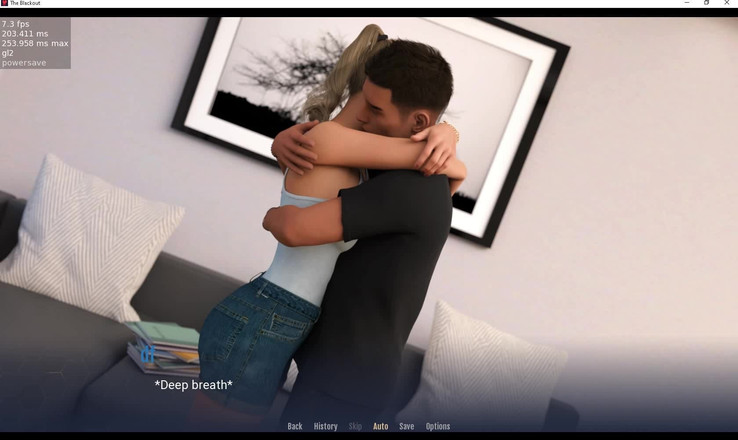 Erotic Krisso: ブラックアウト - ディープスロートクイーンスロート