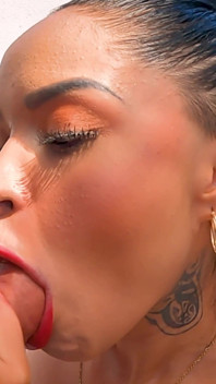 Teen Latina Cheats on Her Husband with Her Neighbor on the Balcony!
