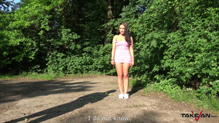 Take Van: Big shaft for little minx who wants to fuck in...