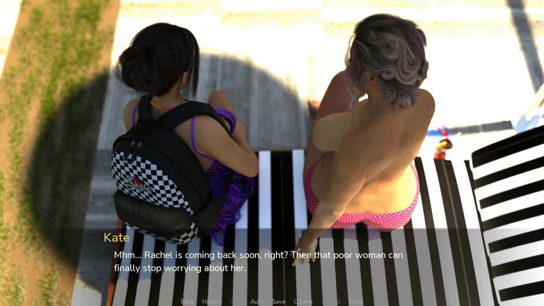 Futavision: Eruption Imminent: Sexy Chicks with Dicks on the Beach Ep. 3