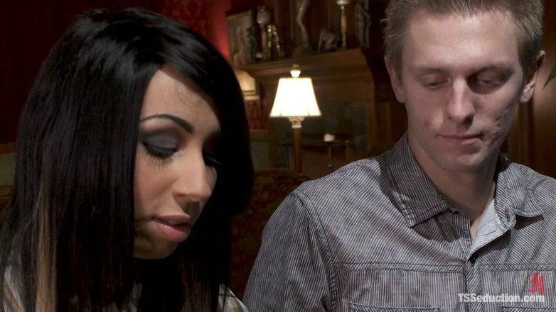 TS Seduction by Kink: Honey Foxx and the Piano Teacher Her 8 Inch Thick Cock,...