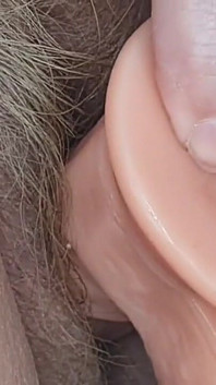 Cum Play with Aunts Hairy Pussy