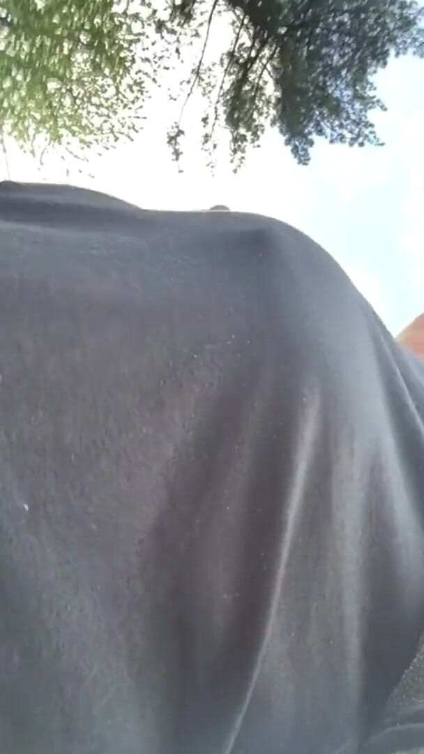 Real homemade BBW BBC porn: Bbwbootyful se prépare à sortir et s'exhibe en plein air