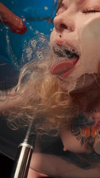 The Nastiest Side of Karneli Is Here to Show You What Is Messy Sloppy Blowjob Looks Like