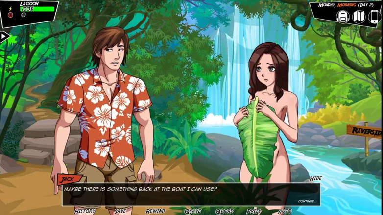 Dirty GamesXxX: Lussuria paradisea: aiutandola a trovare i suoi vestiti - ep. 7