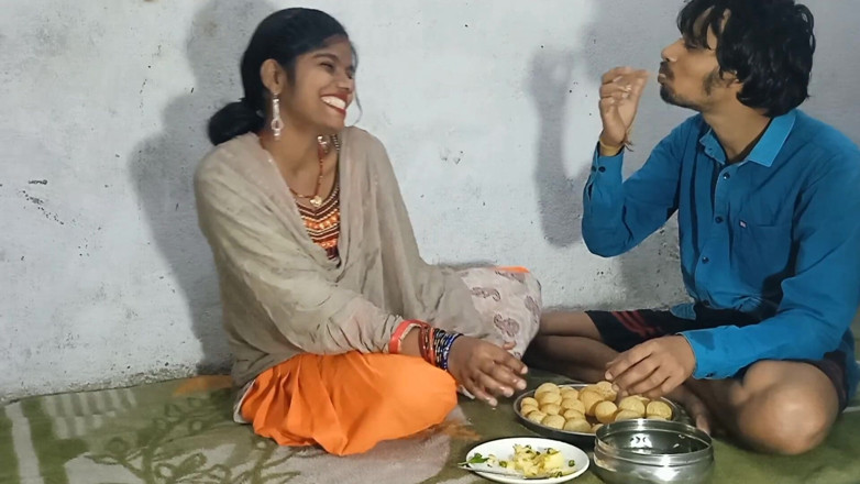 Vija: mujhe paani puri khaane men maza aaya aur uske baad...