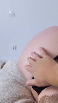 My Husband Chose Black Lingerie for My Chubby Body. Blowjob, Cowgirl, Missionary, Titfucking.