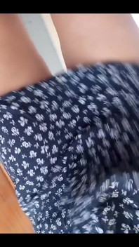 It's a Very Windy Day... and I'm Wearing a Dress with No Panties